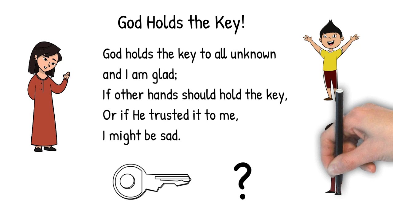 God Holds the Key (with lyrics)