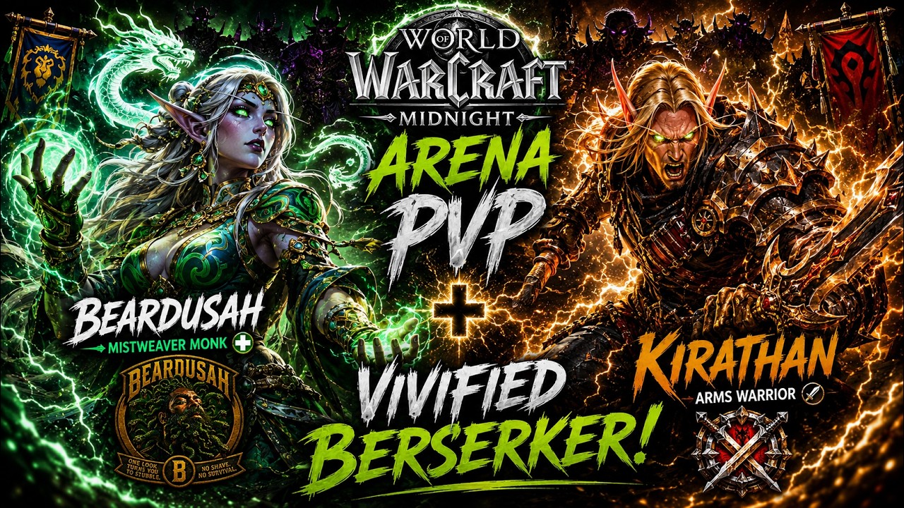 The Heal Off Pets From Fistweaving Is Insane! | 2v2 Arena Midnight WOW PVP