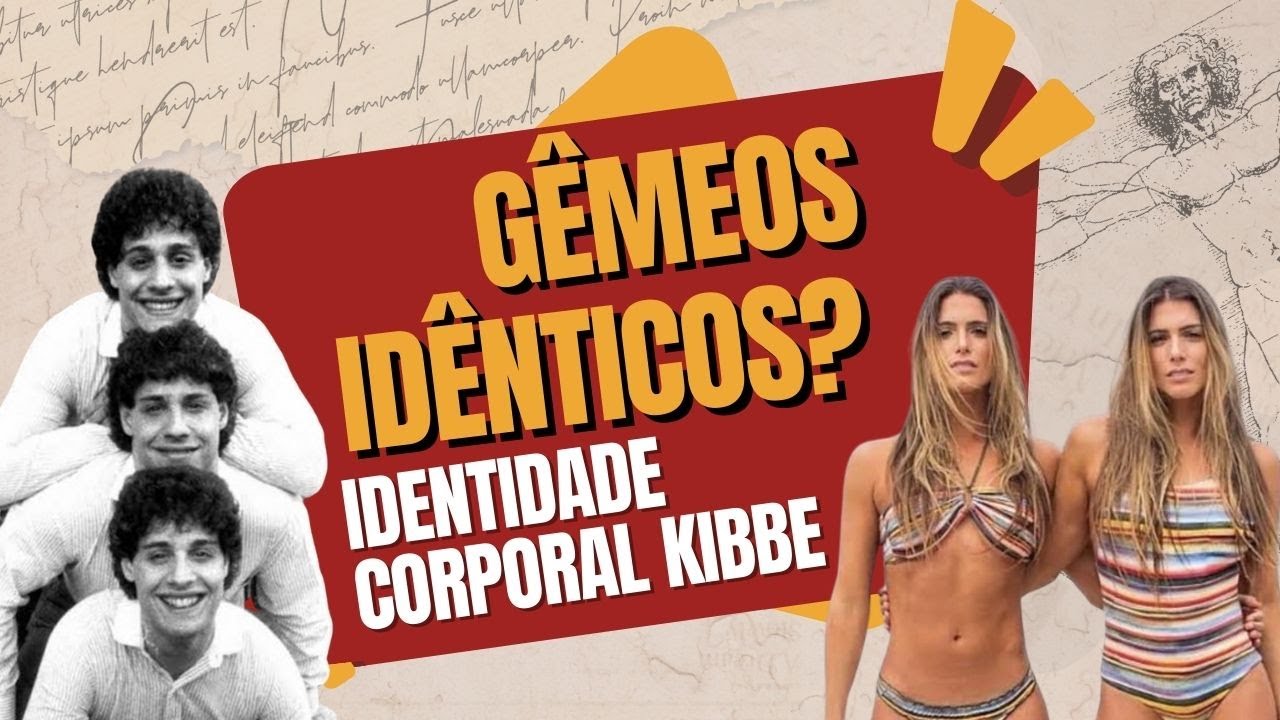 Kibbe Body Type - Gêmeos idênticos tem a mesma Identidade? Identidade Corporal - Sistema Kibbe