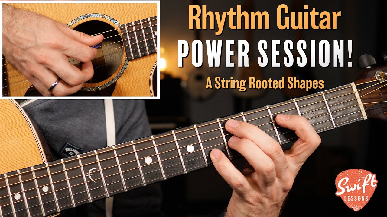 Learn Every Moveable Guitar Chord! (A String Root)