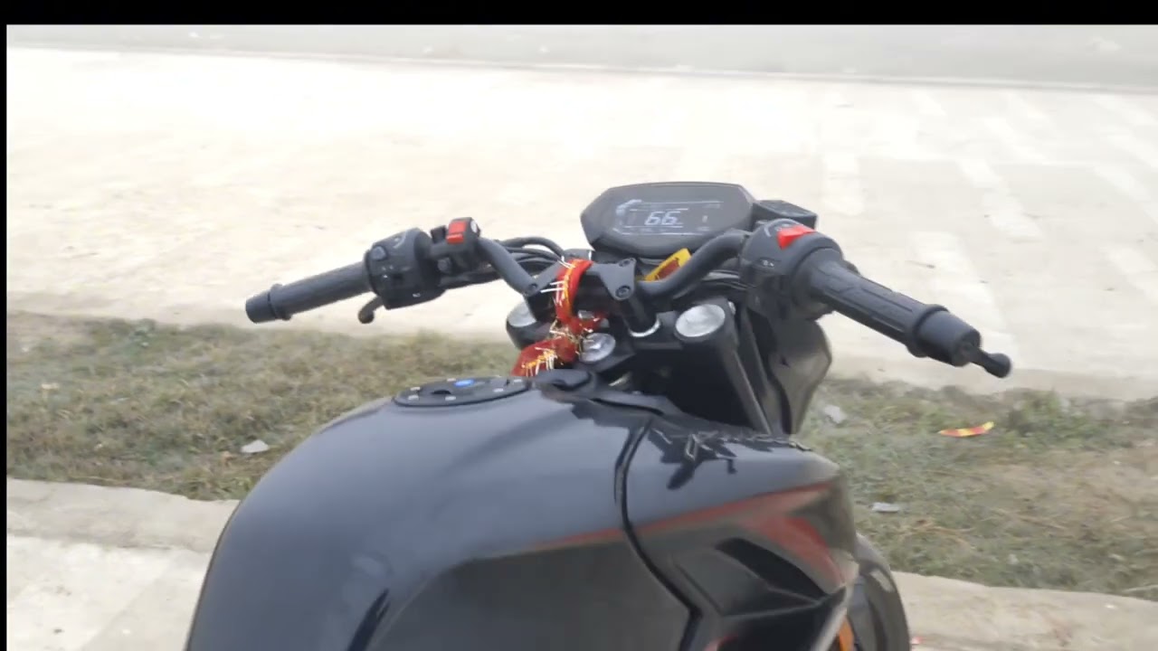 Simple modification on pulsar n250,, aggressive look 