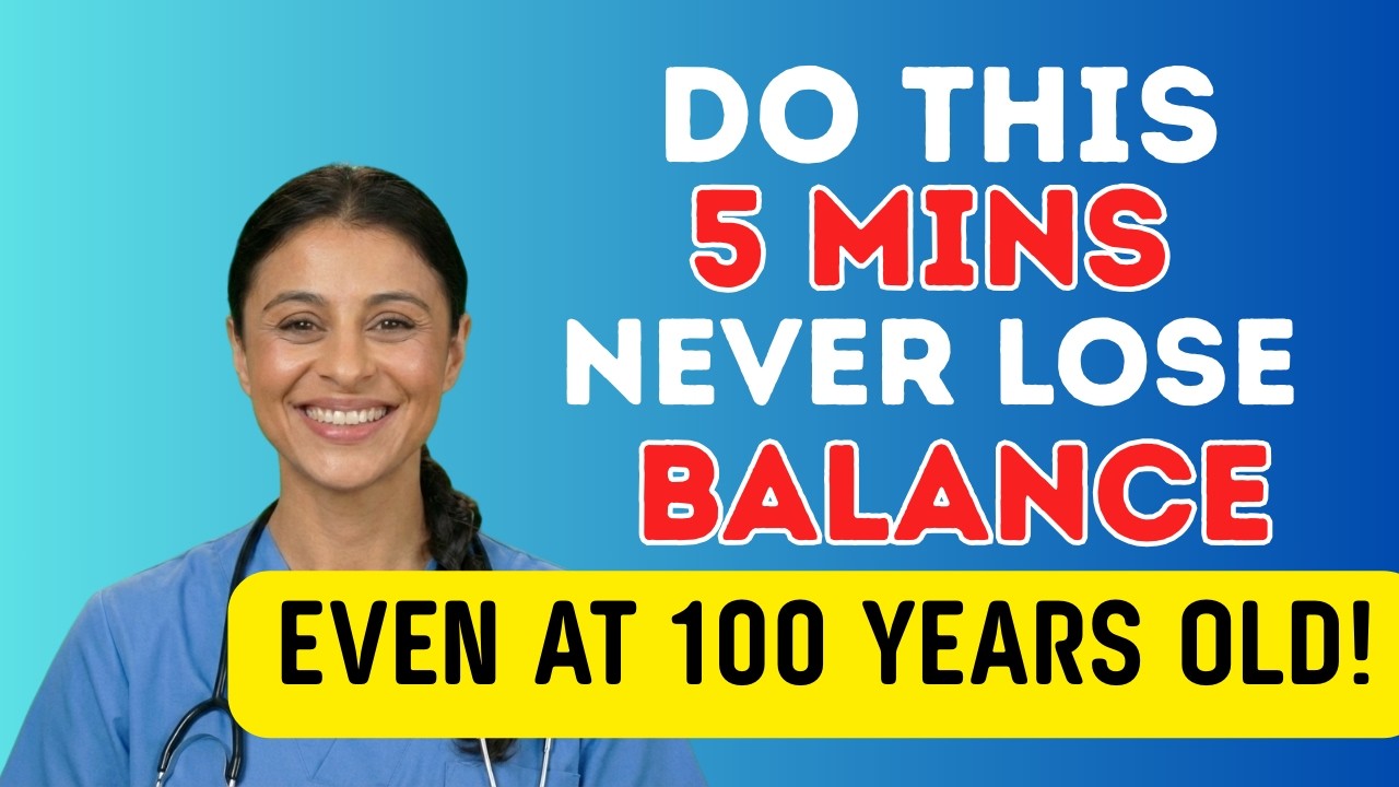 Just 5 Minutes a Day to Protect Your Balance & Prevent Falls | Senior health