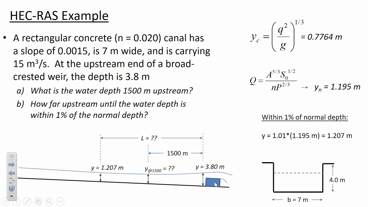 CE 331 - Class 29 (30 April 2019) HEC-RAS demo