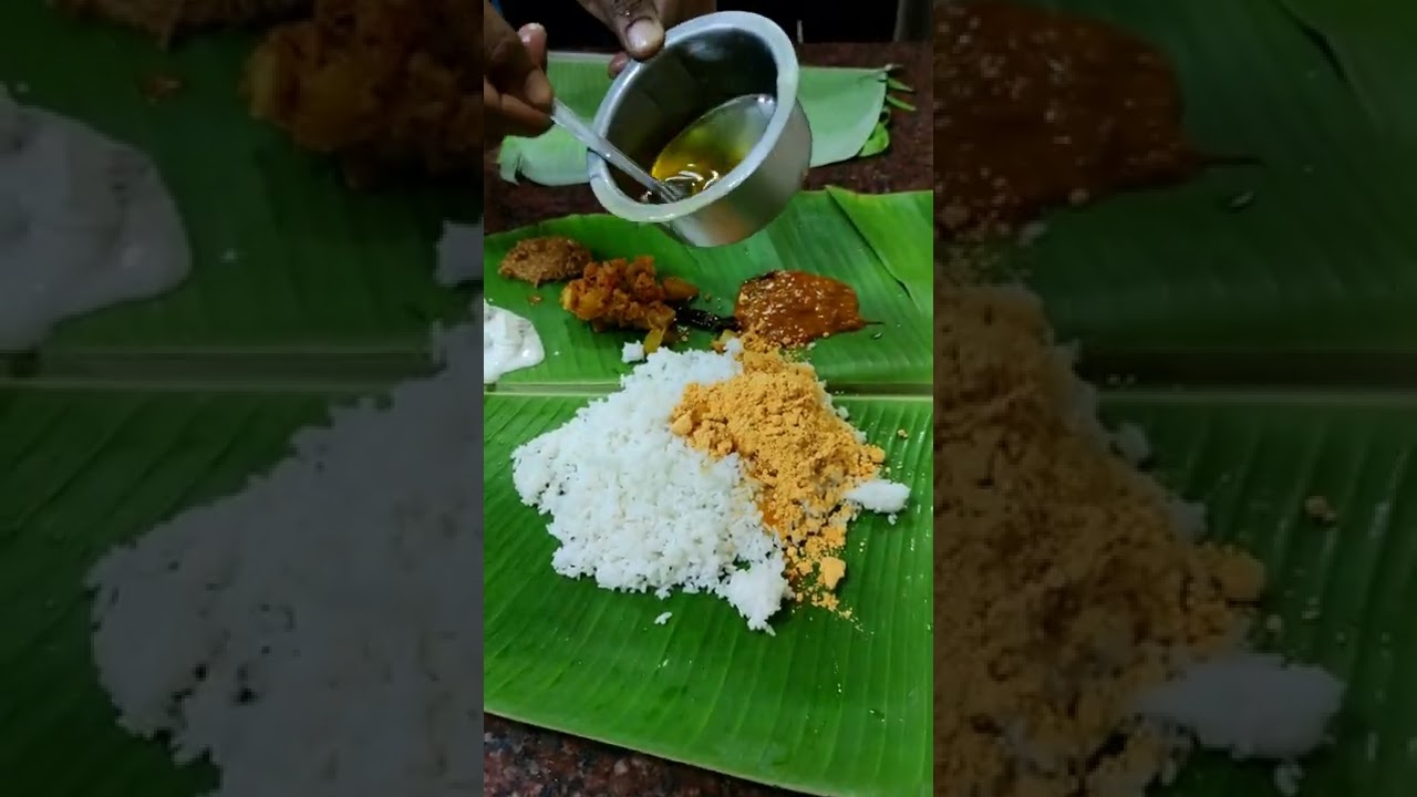Unlimited Andhra Meals Eating Challenge in Chennai | The National Lodge #shorts #foodie #teluguvlogs
