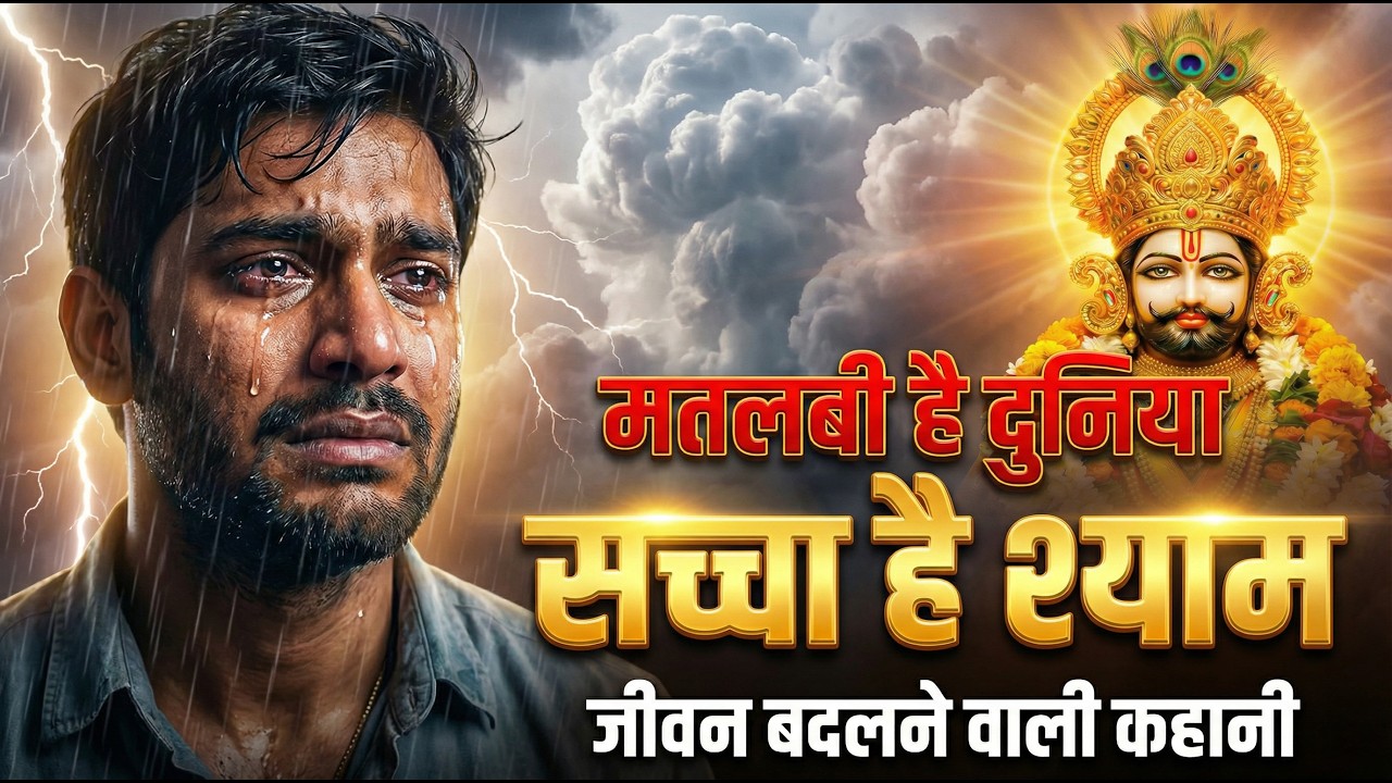मतलबी है दुनिया, सच्चा है श्याम 🙏 | New Khatu Shyam Bhajan 2026