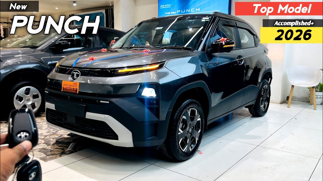 New Tata Punch Facelift Top Model 2026 ❣️| मात्र ₹8.99 लाख में PUNCH का फीचर्स Loaded Top Model 😍|