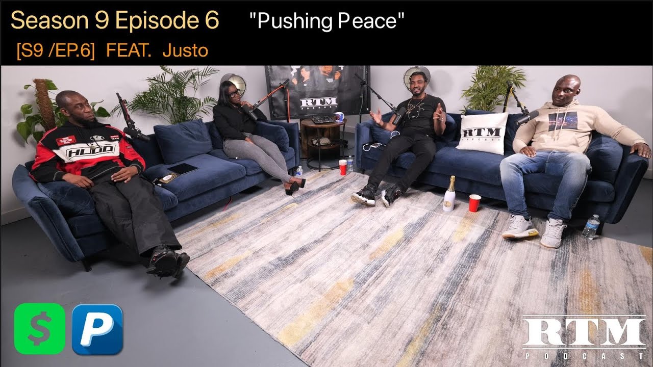 Justo 🗣️”SOUTH KILLY IN THE BUILDING!!”🥷🏿RTM Podcast Show S9 Ep6 (Pushing Peace)