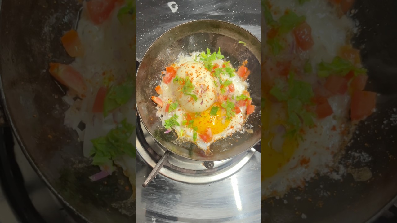 Viral double egg omelette #shorts #shortsfeed #trending