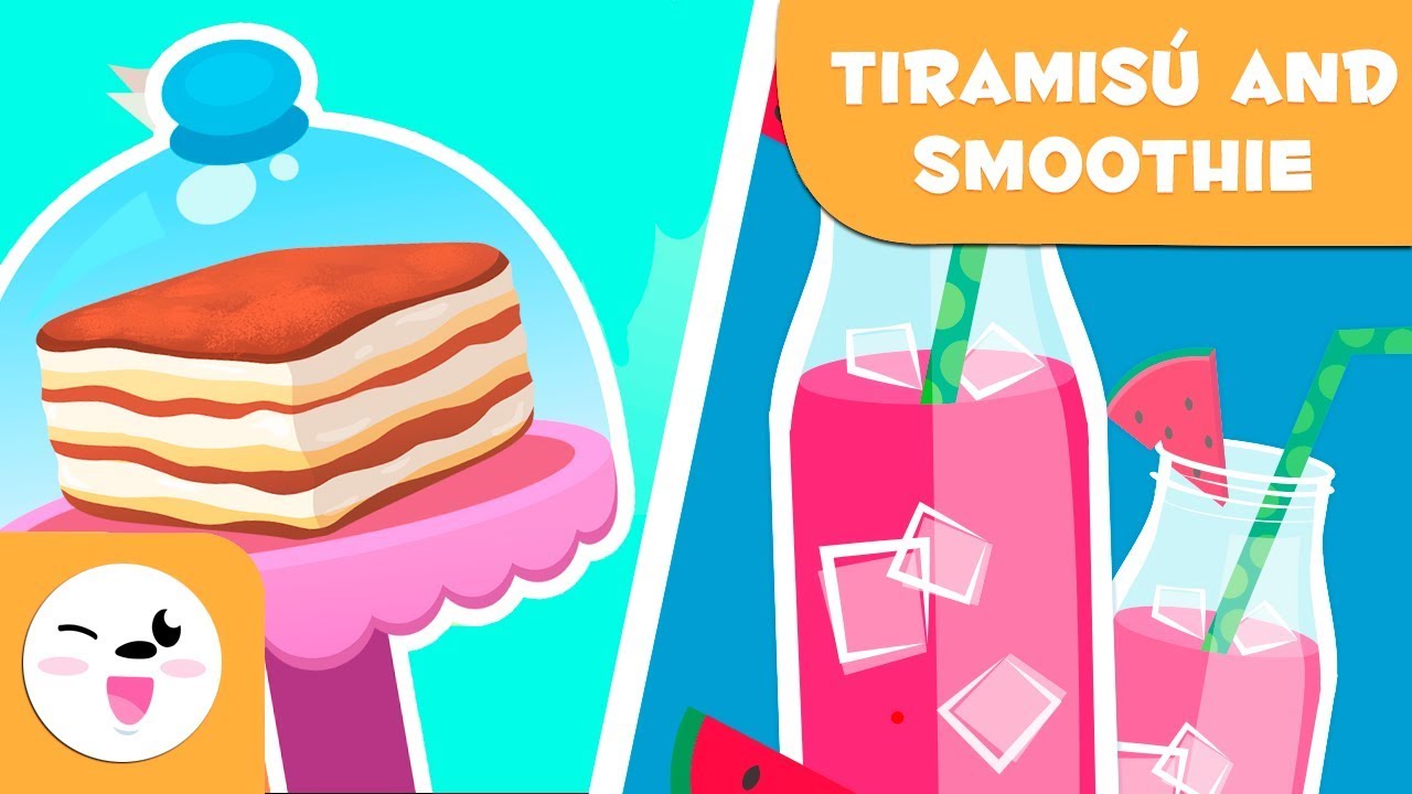 Recipes for kids - Tiramisu Recipe and Watermelon Shake - Learn how to cook