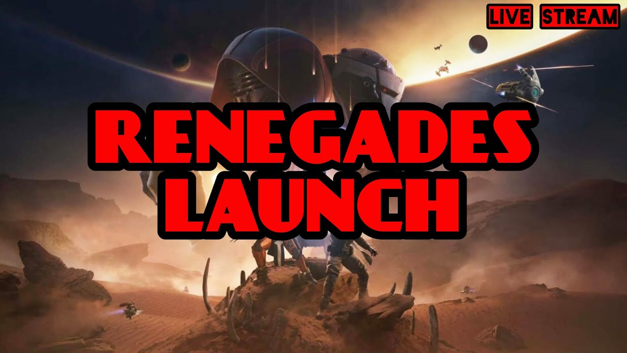 🔴 DESTINY 2 RENEGADES LAUNCH DAY! #destinythegame #d2renegades #destiny2 #bungie #starwars