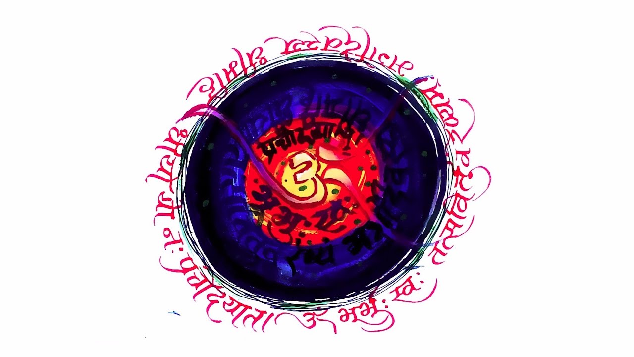 Design | Calligraphy  |  Art | G. DeviChandra #Video