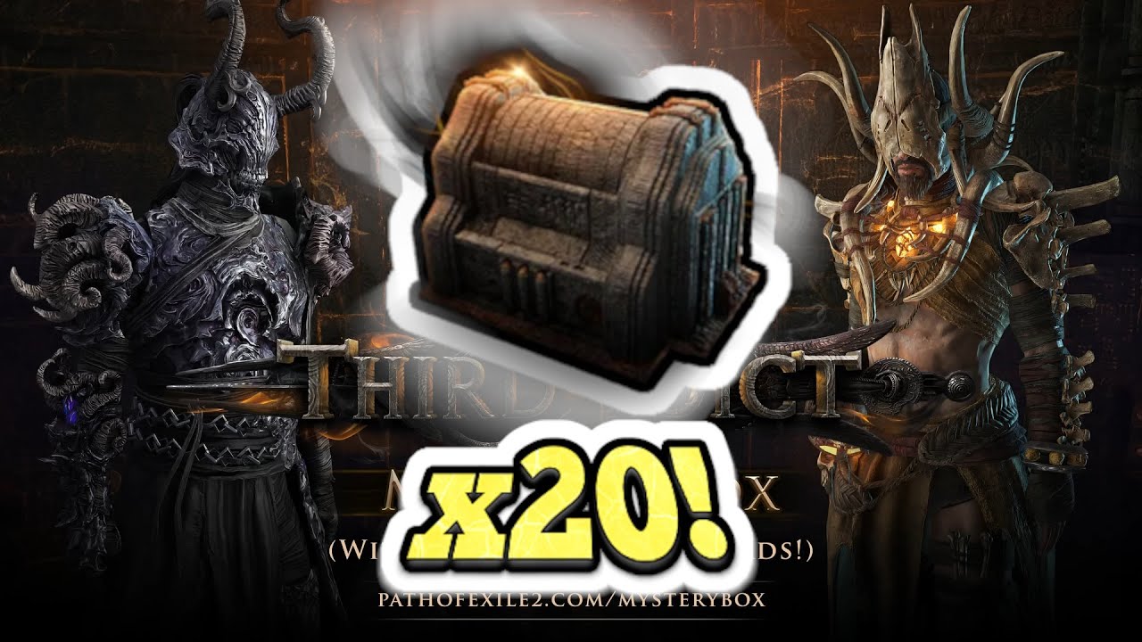 Открываю 20 таинственных коробок Третьего Эдикта! Path of Exile: Лига Хранителей Пламени!