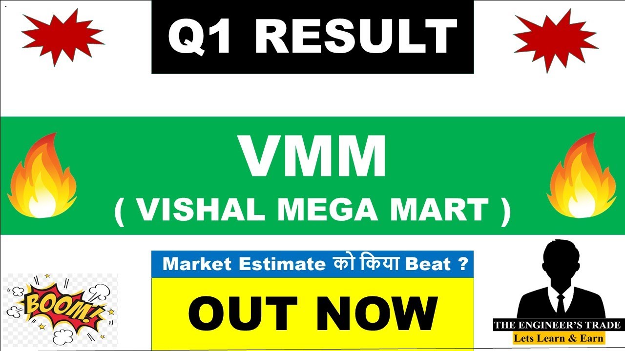 Vishal Mega Mart Q1 Results 2027 | VMM Results Today | VMM Share News Today 