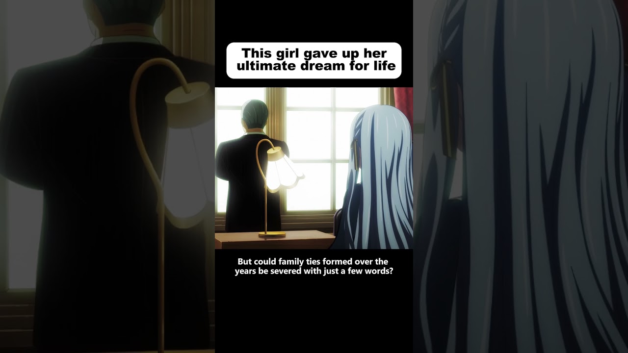 This girl gave up her ultimate dream for life#anime #drama #animeedit #fyp