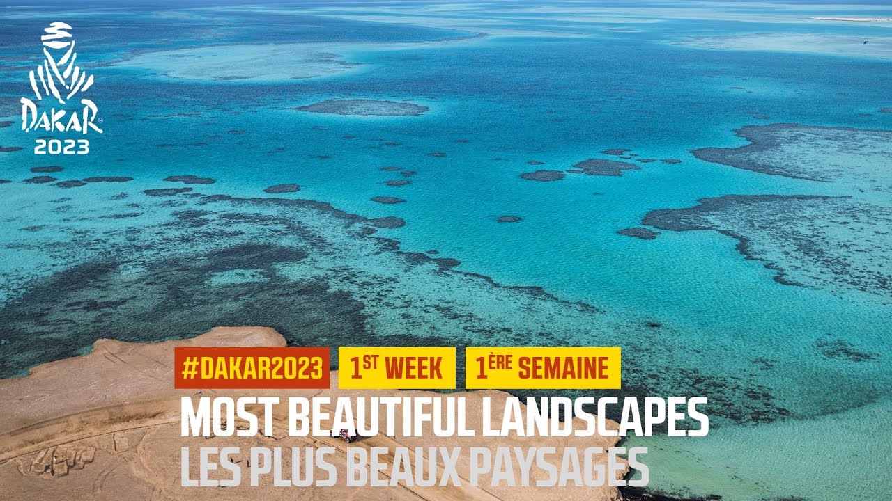 The most beautiful landscapes of Dakar 2023 - #Dakar2023