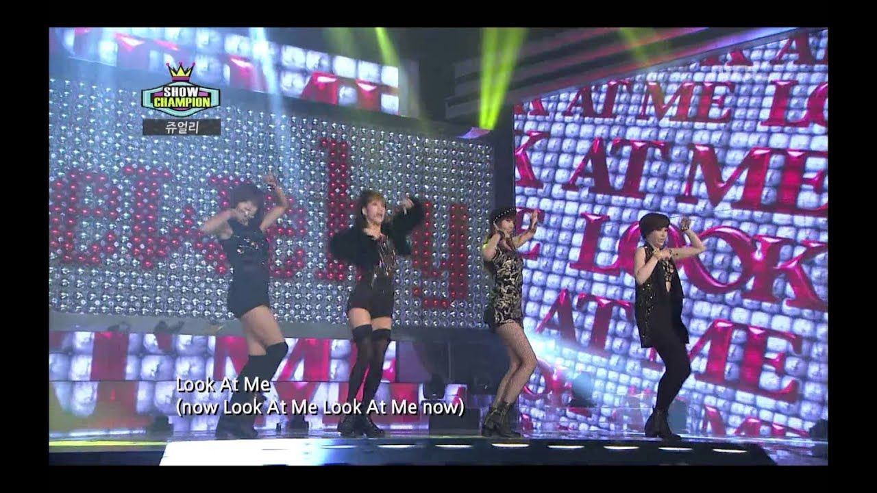 Jewelry - Look at me, 쥬얼리 - 룩앳미, Show Champion 20121023