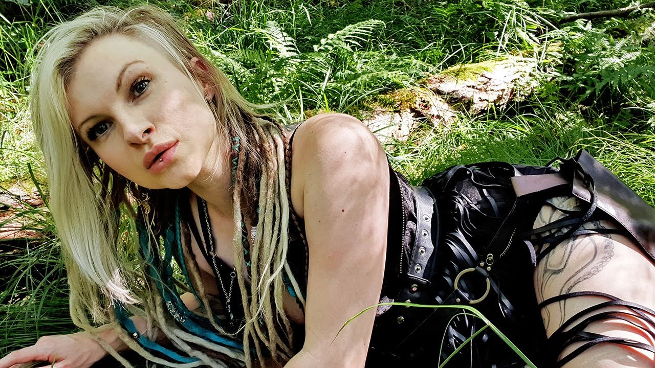 ASMR - Wild woman saves you in the woods, relaxing nature, personal attention