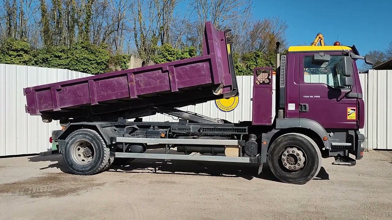 Camion ampliroll Man TGM 18 280