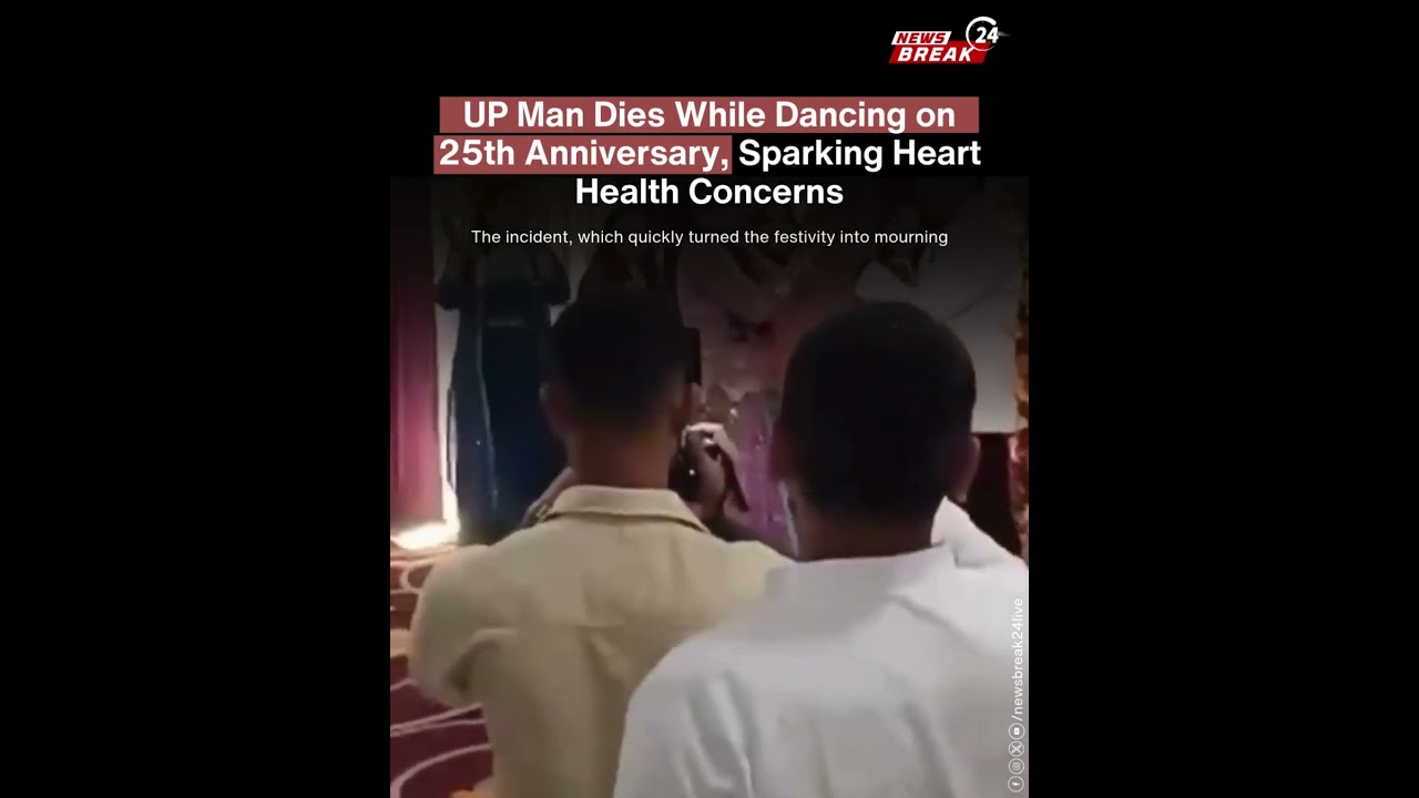 UP Man Dies While Dancing on 25th Anniversary, Sparking Heart Health Concerns