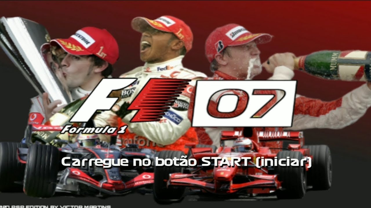 FORMULA 1 07!! MOD DE F1 06 TA MUITO BEM FEITO!!!| F1 06 (PS2/PSP)