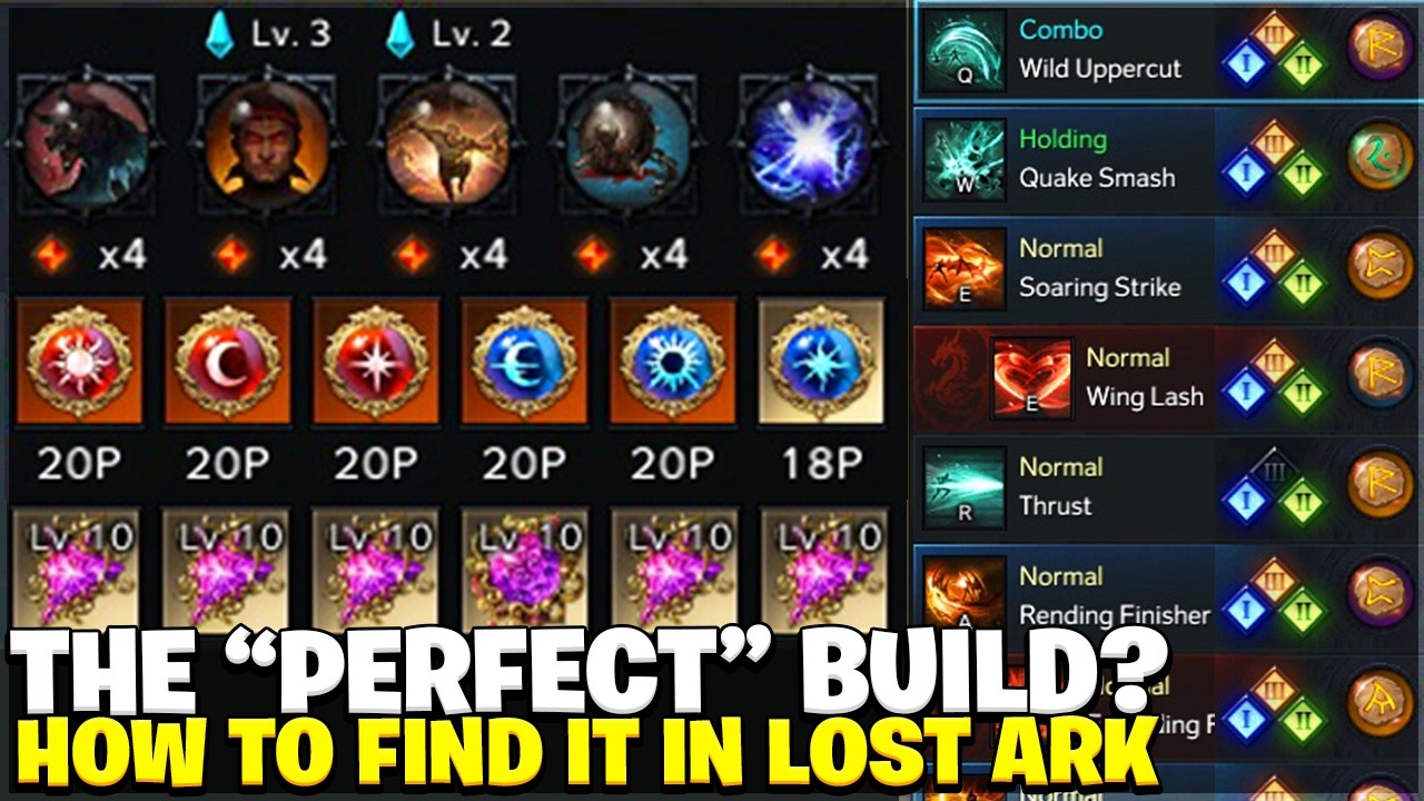 Как найти ИДЕАЛЬНЫЙ билд и ротацию в Lost Ark