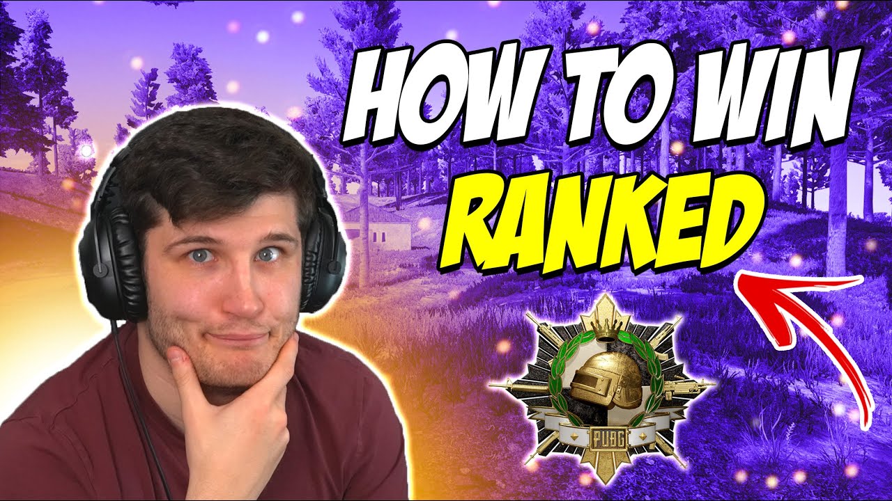 HOW TO WIN Ranked in Console PUBG a 5k RATING player
