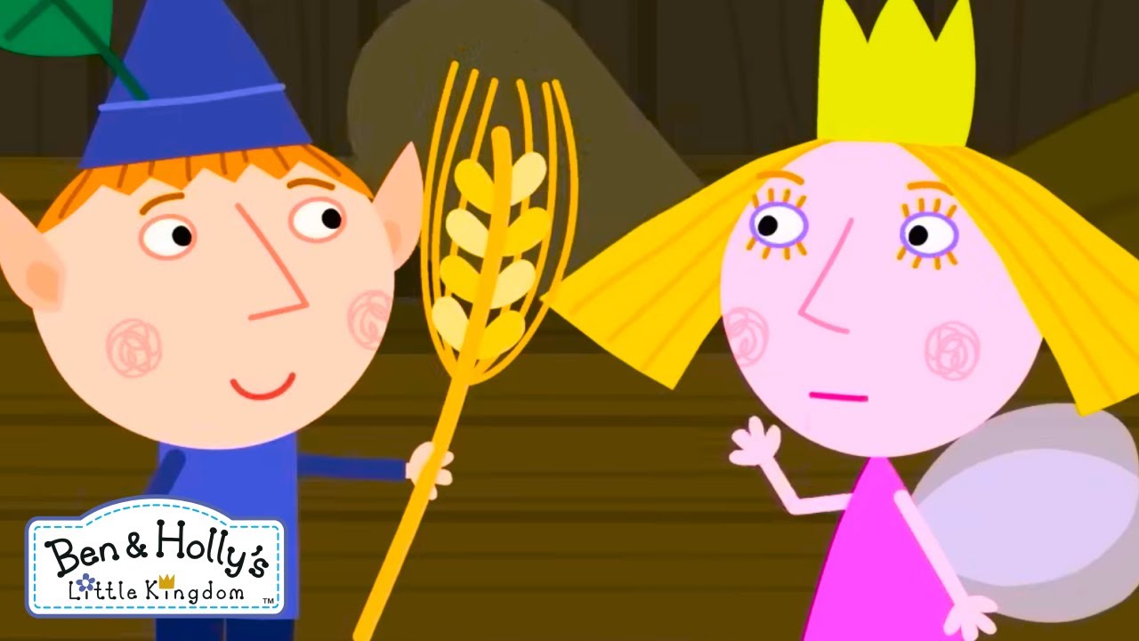 Nanny Plum Casts a Wind Spell! | Ben and Holly's Little Kingdom | Cartoons For Kids