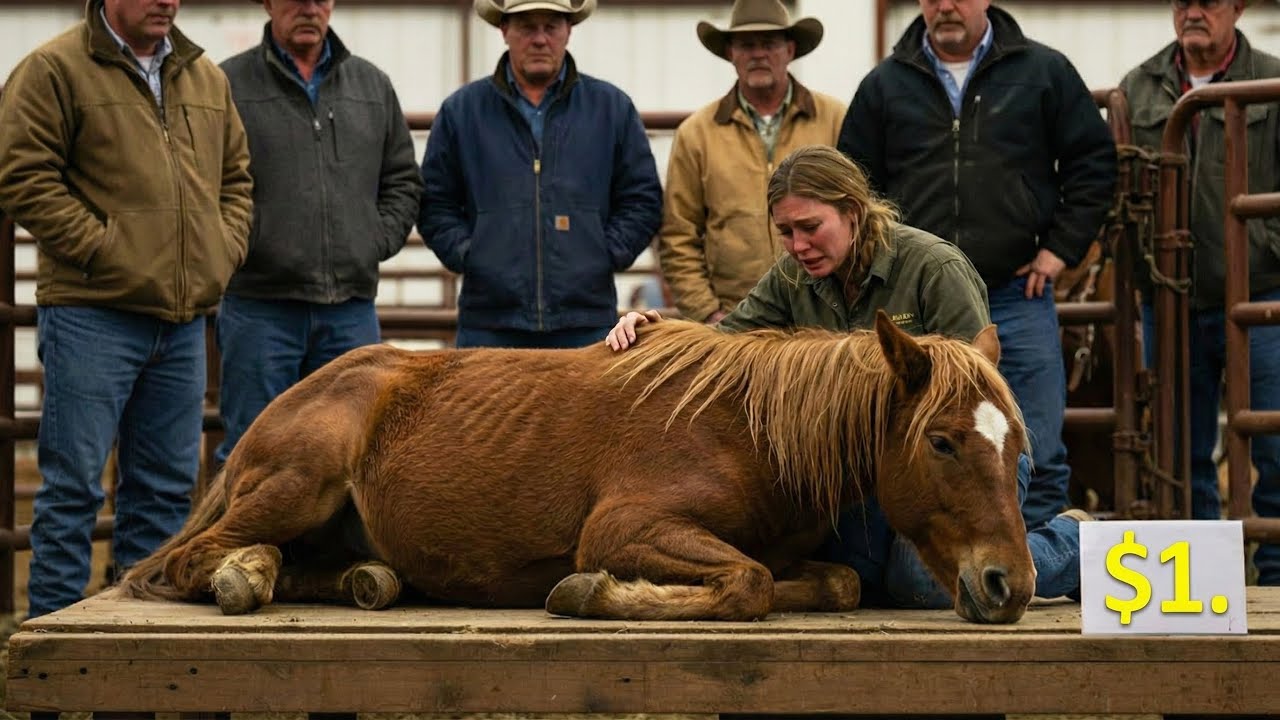 Rejected Horse Sold for $1 at Auction, Then He Stood Up and Exposed a Secret No One Wanted Seen