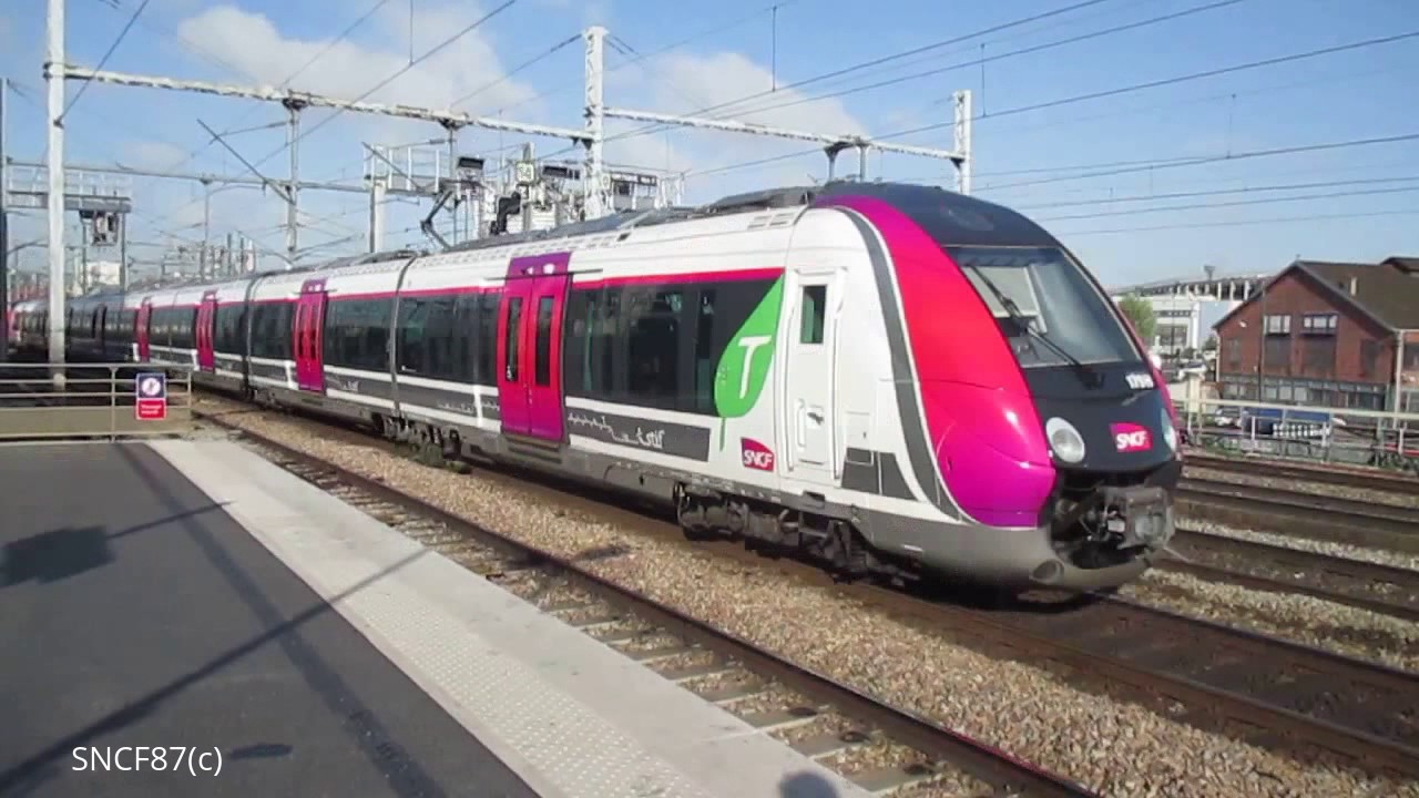 Trains à la gare de Rosa Parks | mai 2016