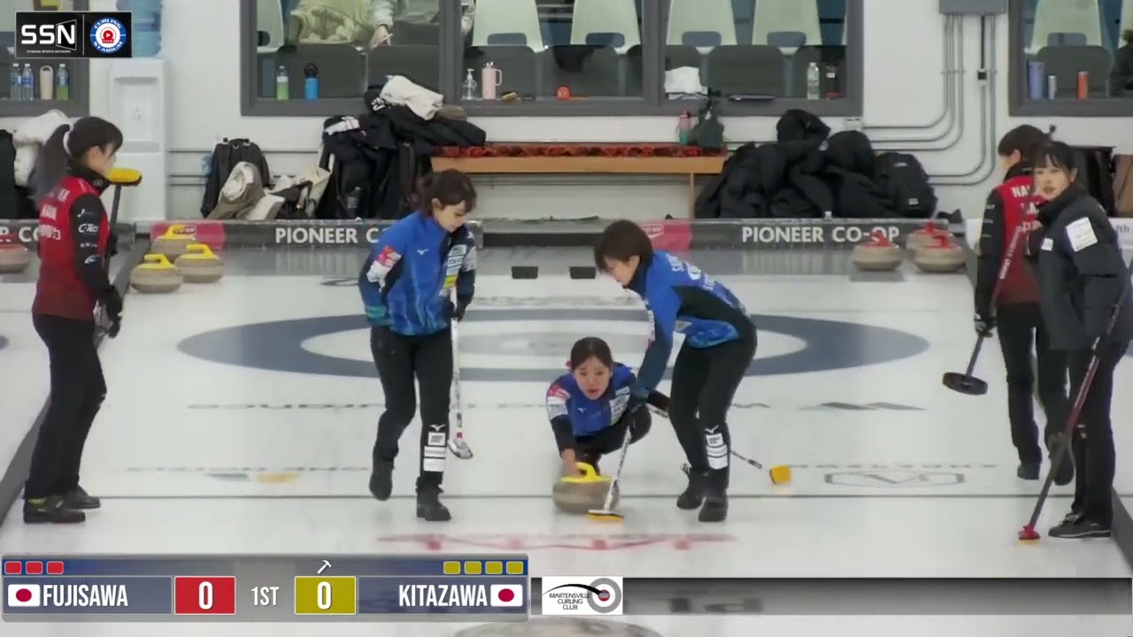 FEATURE Satsuki Fujisawa vs. Ikue Kitazawa  Draw 1  RBC Dominion Securities Western Showdown