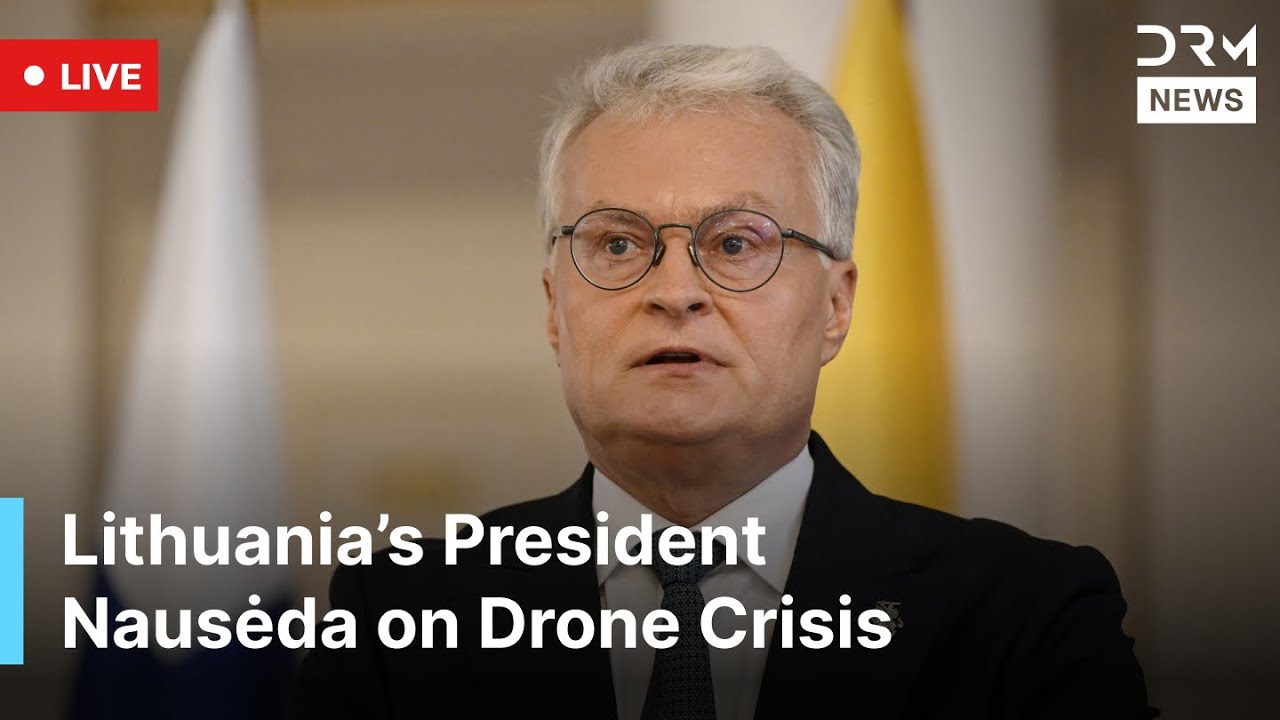LIVE: President of Lithuania Gitanas Nausėda Holds a News Conference | AC1G