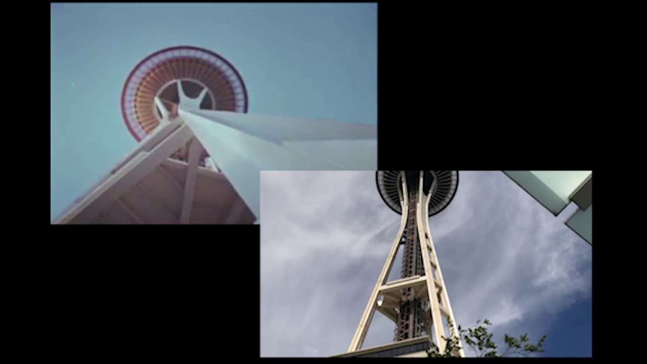 Seattle 1962 World's Fair   Then and NOW