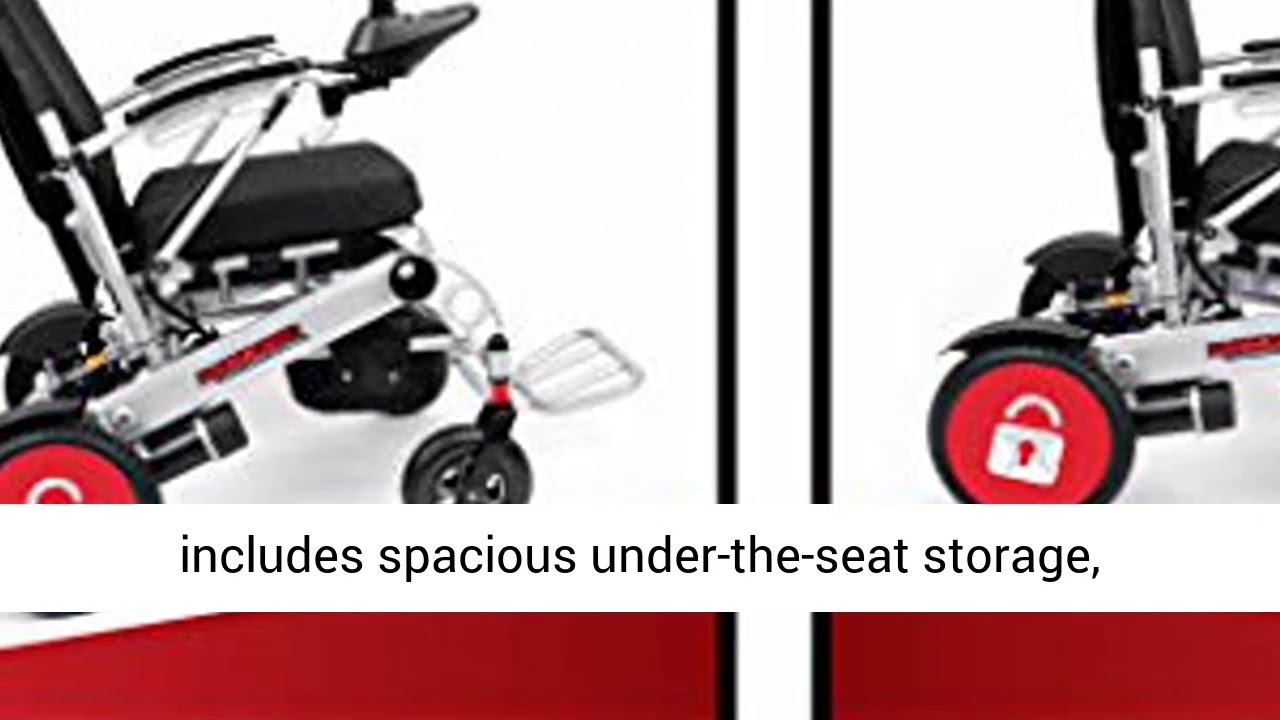 Porto Mobility Ranger X6 Portable Lightweight Premium Power Wheelchair Aerospace Aluminum Crafted