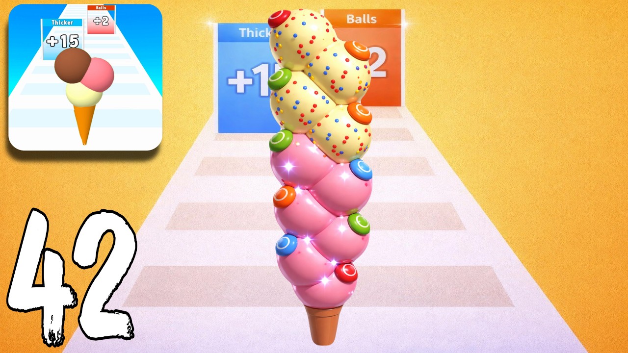 Ice Cream Rush - Gameplay Walkthrough ( Android, iOS )