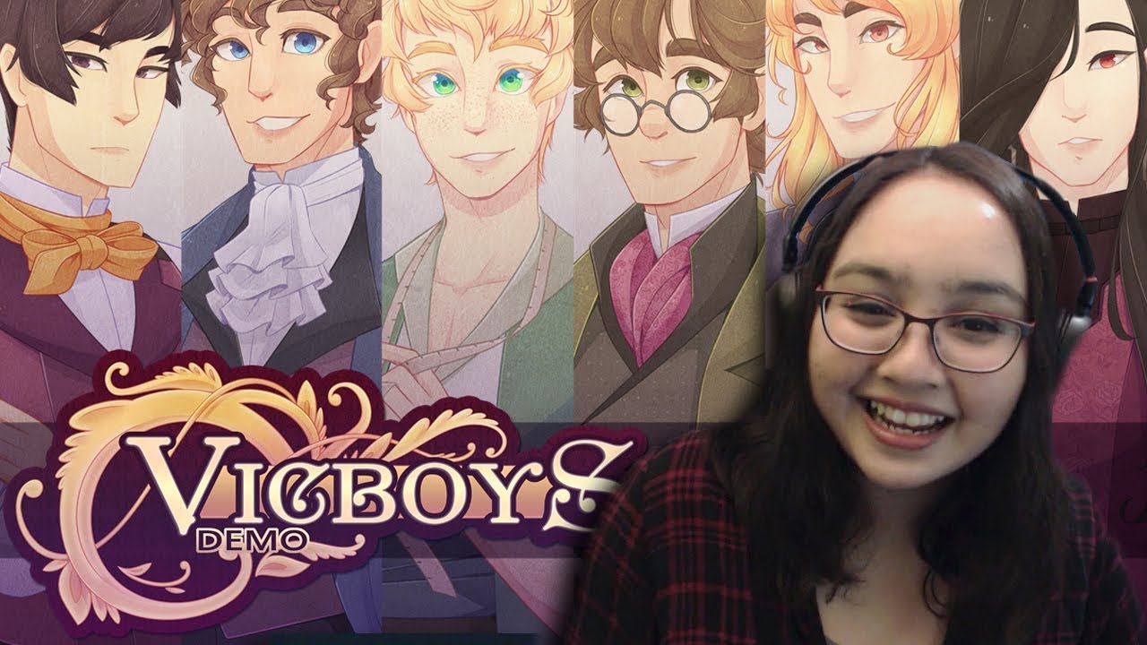 VICTORIAN BACHELORS - Let's Play: Vicboys DEMO Visual Novel Dating Sim