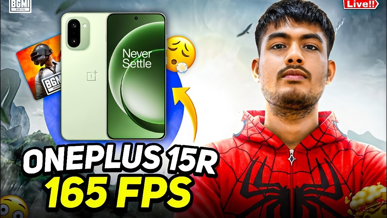 OnePlus 15R BGMI 120FPS  TEST 🤯 After 4.2 Update | Gameplay & Performance | CONQUEROR RANK PUSH
