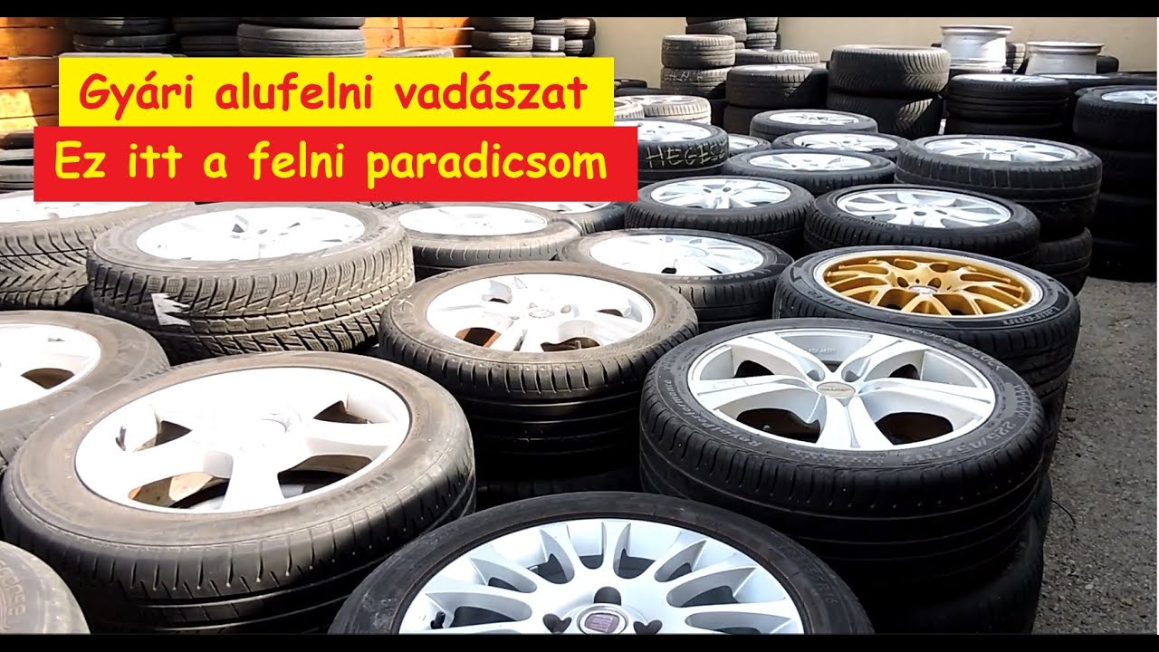 1957. Gyári alufelni vadászat. 🚘 + pár hasznos infó a gumiabroncsokról. 🛒⚖