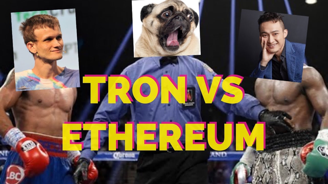 Justin Sun Comparing Tron to Ethereum - What Are Your Thoughts?🌞🚀😀