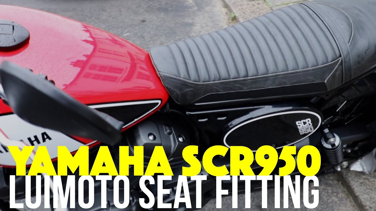 Luimoto seat cover fitting | Yamaha SCR950