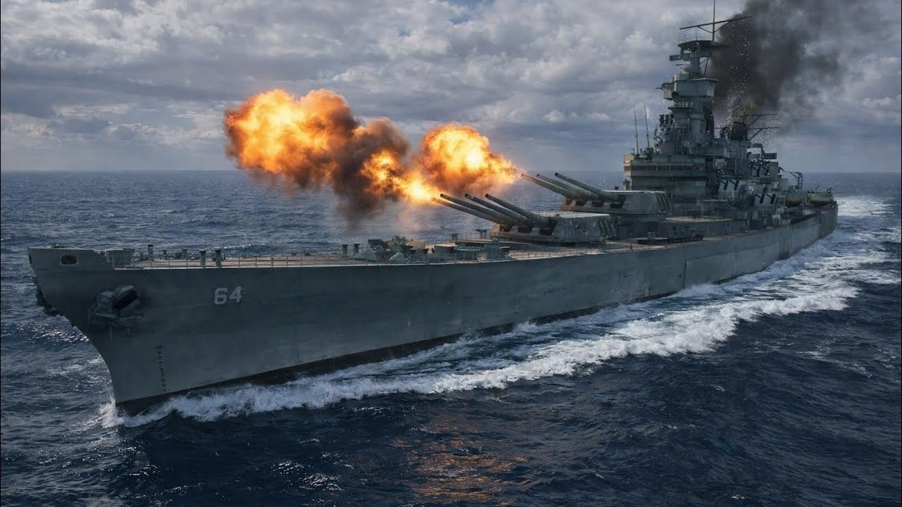 ¡¡Battle Of Warships!! Uss Wisconsin BB-64.