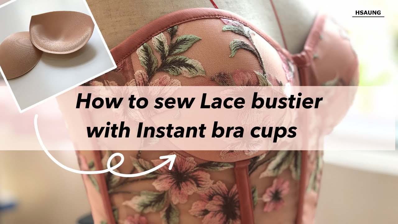 Bustier Top Tutorial: How to make Bustier Top using Bra Foam