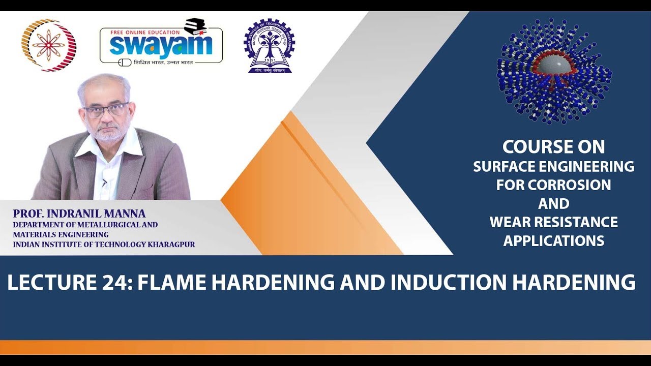 Lecture 24 : Flame Hardening and Induction Hardening