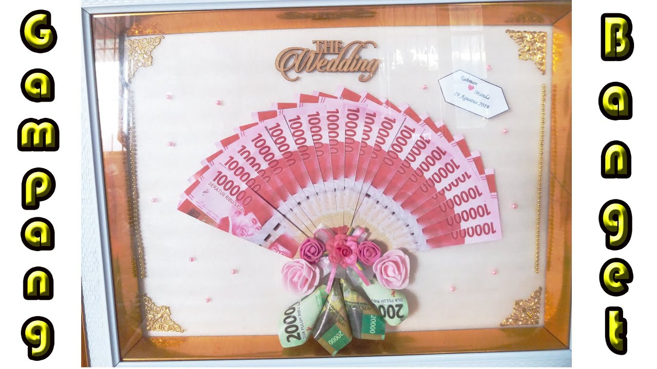 Cara Mudah Membuat Mahar Nikah Bentuk Kipas | Mahar Simple Murah Meriah