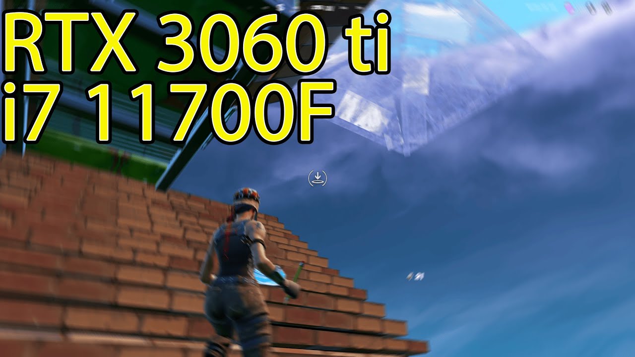 RTX 3060 ti + i7 11700F + 1440P Fortnite Ranked | Competitive Settings | Benchmark Test