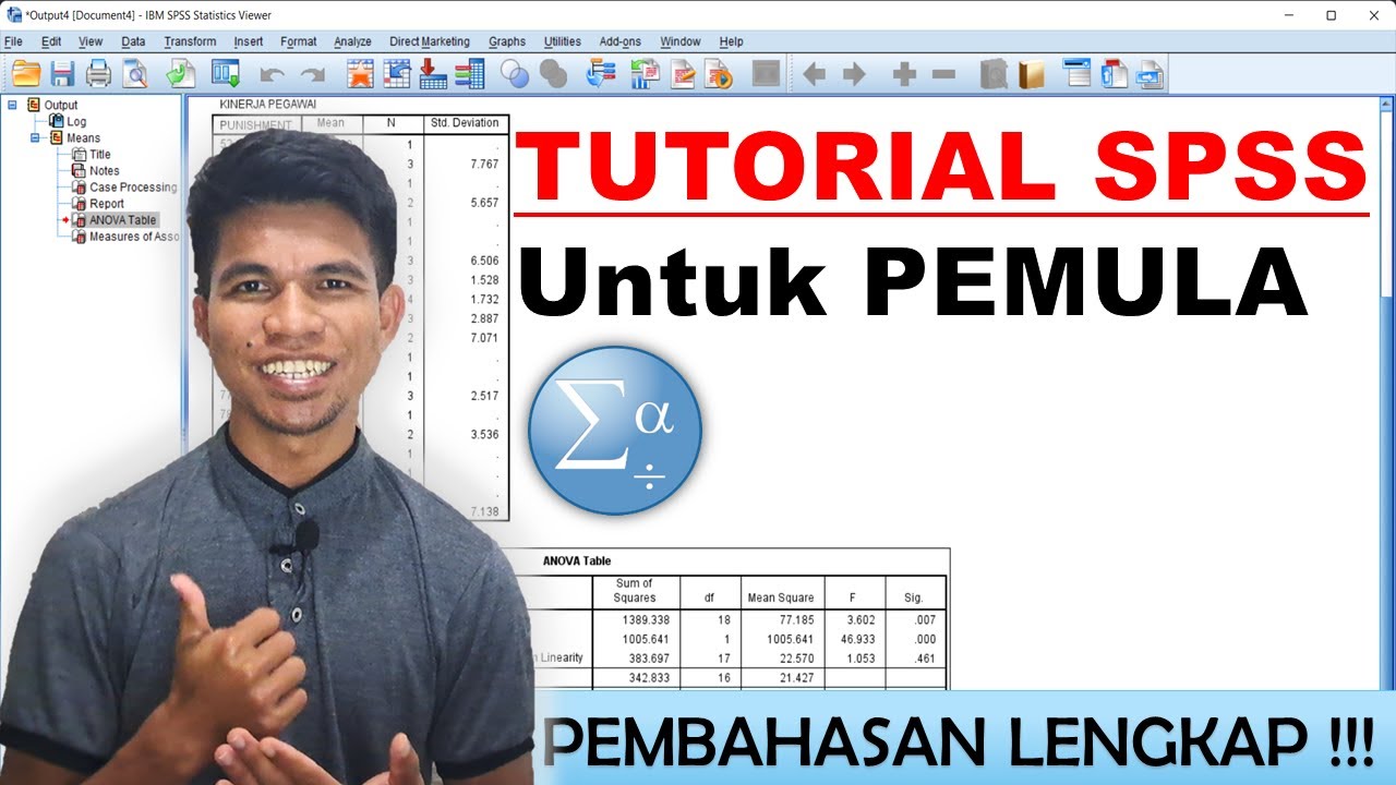 Cara Menggunakanan SPSS Untuk Pemula
