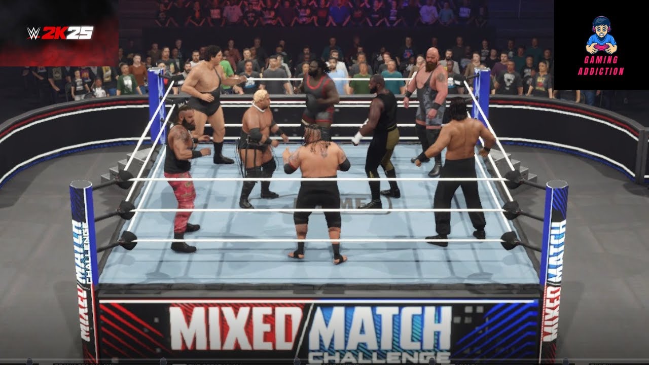 WWE 2K25 GAMEPLAY FT. BIG SHOW GREAT KHALI OMOS BRAUN STROWMAN UMAGA RIKSHI ANDRE MARK HENRY #4