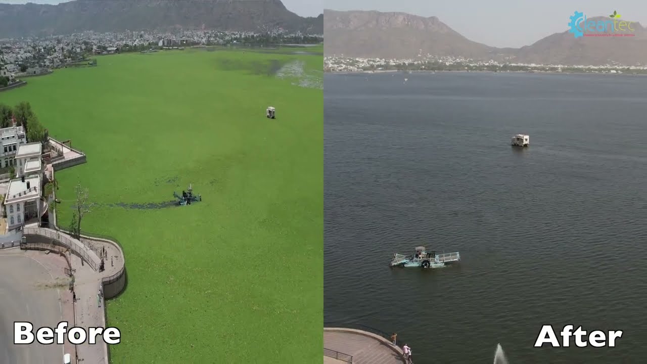You won't believe how this lake was cleaned!!!!