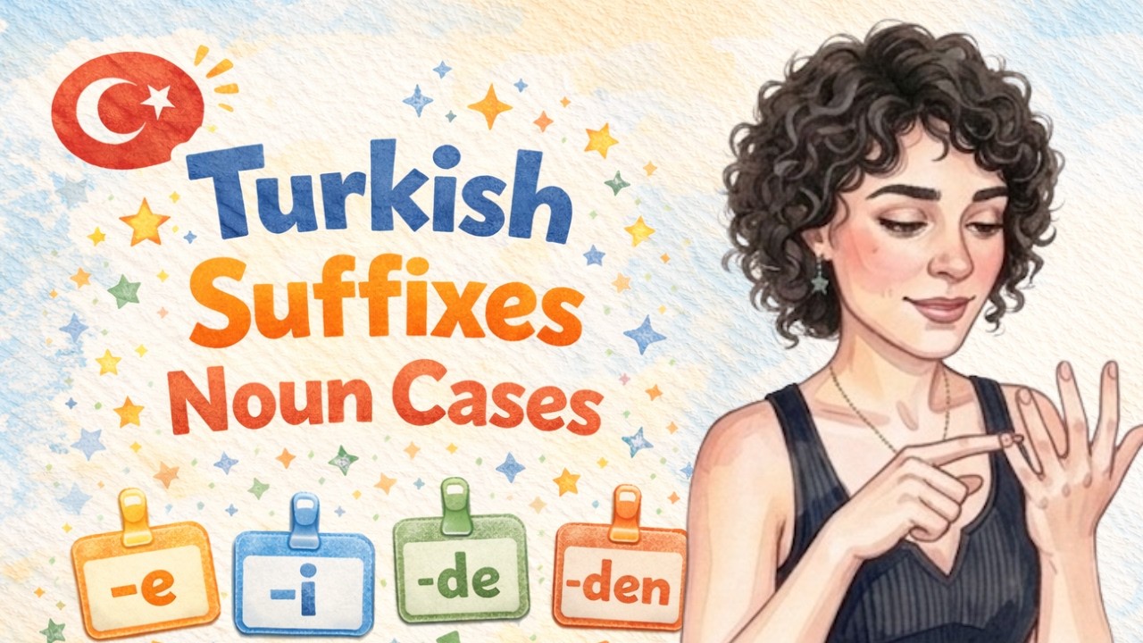 TURKISH suffixes I Noun Cases I