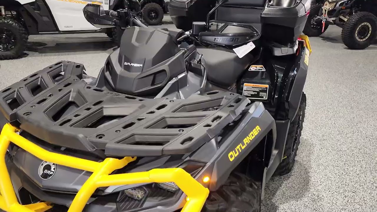 Can-Am Outlander 1000R — снегоочиститель — разрешен к использованию на дорогах общего пользования...