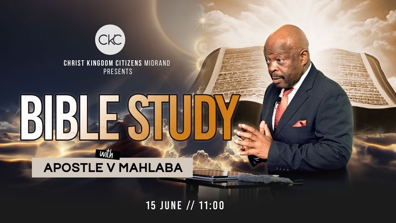 SATURDAY BIBLE STUDY LIVE [15/06/2024] Apostle V Mahlaba
